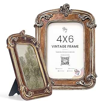 30's〜VINTAGE OLD PICTURE FRAME 額縁 額装 Ca. 1900-1930 old wooden frame, original condition